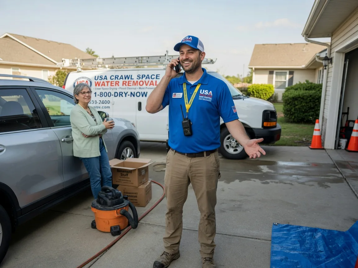 Crawl Space Water Removal Cozad, NE FAQs